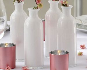 Photos of vases - pink bottle vase.JPG